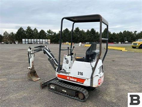 bobcat 316 mini excavator sale|BOBCAT 316 Excavators Auction Results .